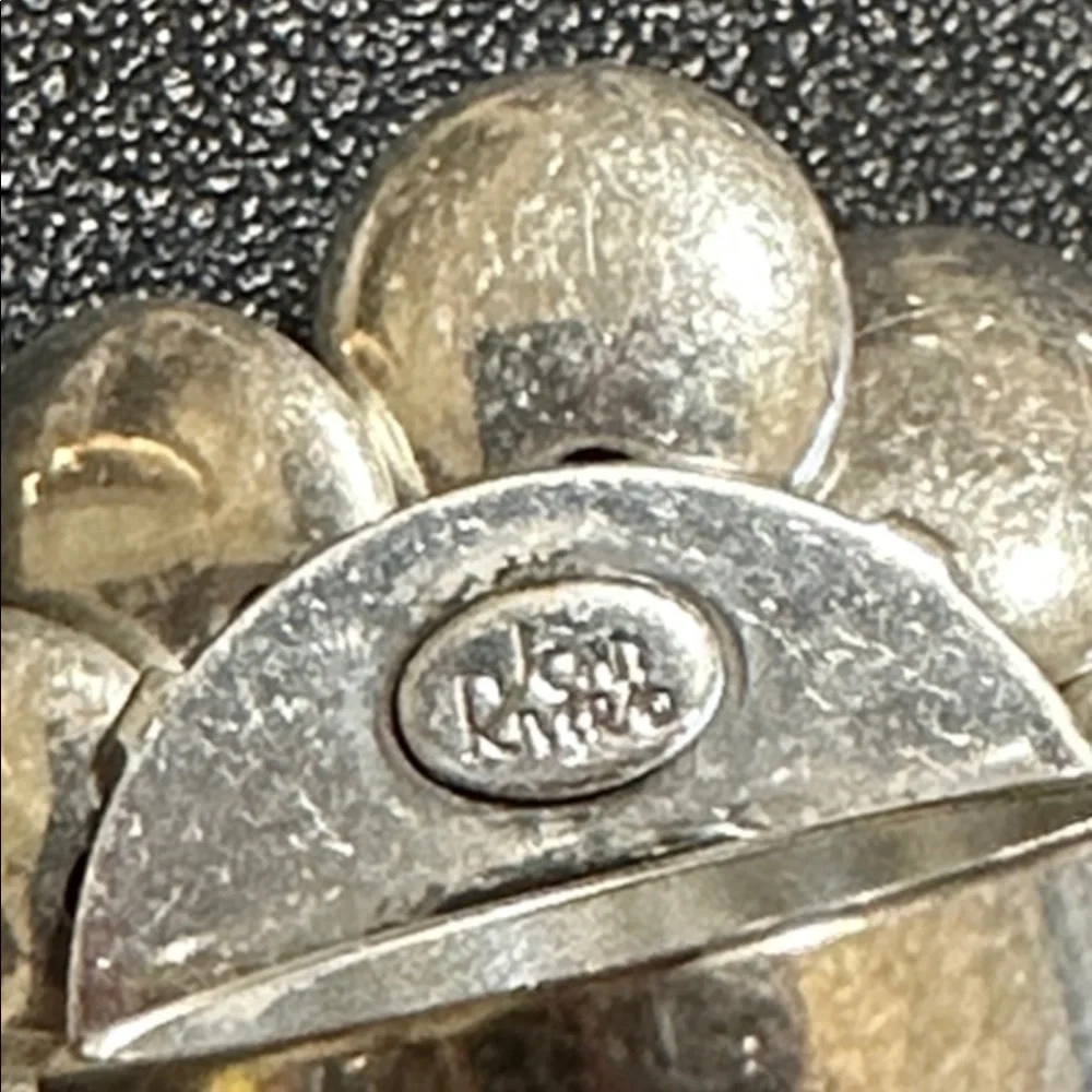 Joan Rivers Silver-Tone Multi-petal Flower Vintage Ring